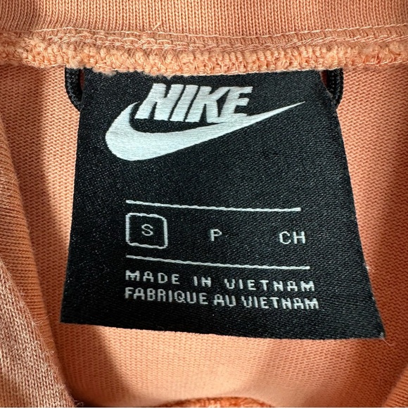NIKE Sportswear Heritage Hoodie Essentials Men's Small Hooded Sweatshirt Apricot - Picture 8 of 8